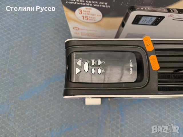0610 Конвектор silvercrest convection heater конвекторна печка за отопление -цена 130 лв или 66,47 е, снимка 6 - Отоплителни печки - 51975188