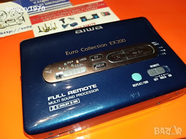 aiwa ex200 euro collection from germany 0107211824, снимка 1 - MP3 и MP4 плеъри - 33392809