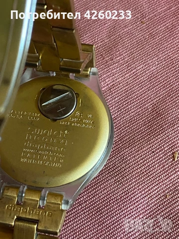 Часовник  swatch, снимка 5 - Мъжки - 51145901