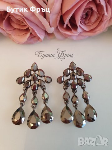 Обеци графит