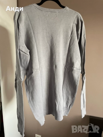 Kenvelo Мъжка сива блуза, размер XL, снимка 3 - Блузи - 51861425