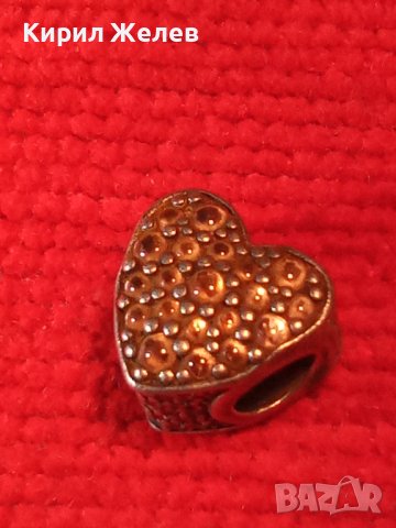 СКЪПОЦЕНЕН СЪРЦЕВИДЕН СРЕБЪРЕН ЕЛЕМЕНТ За ГРИВНА на ПАНДОРА СРЕБРО 925 сИСКРЯЩИ ФАСЕТ КРИСТАЛИ 40532, снимка 7 - Гривни - 42795481