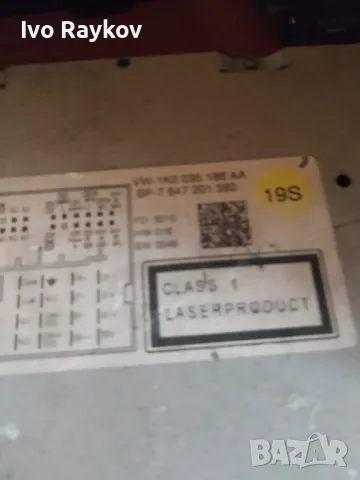 Радио MP3 player VW PASSAT 6 1K0035186AA, снимка 2 - Части - 47325055