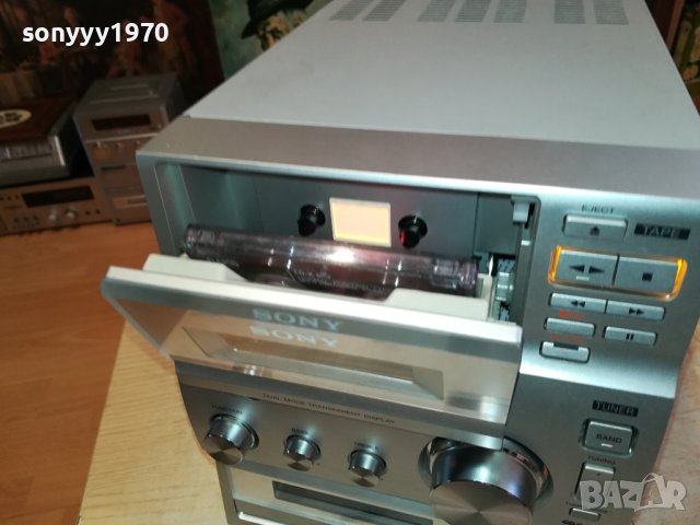 SONY CMT-CP100 CD/REVERSE DECK RECEIVER-ВНОС SWISS LNVR3112231109, снимка 9 - Аудиосистеми - 43602379