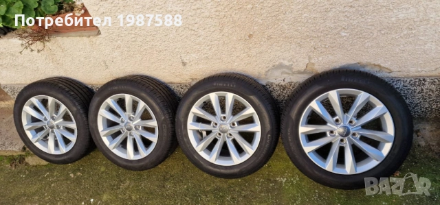 Джанти с  Летни гуми VW AUDI 5×112 r16