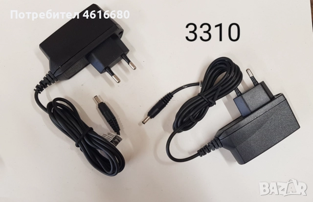 Зарядно за NOKIA дебела букса: 3310,1100,7210,3510,3410,7250,8250,8310,7260,8850,8910,9300,9500,8800