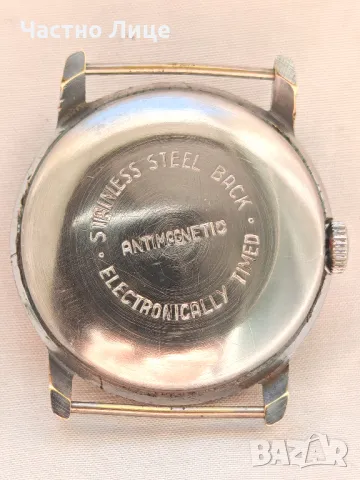 Немски Винтидж Ръчен Механичен Мъжки Часовник 1970те г., снимка 2 - Колекции - 50337856