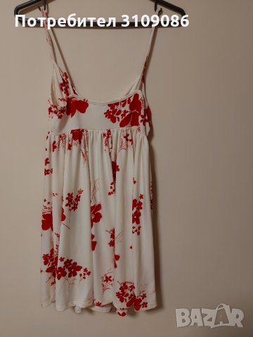 Лятна рокля   Zara с презрамки , снимка 3 - Рокли - 33413013