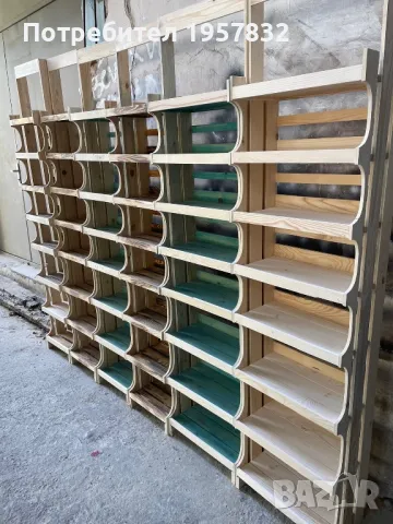 Дървени стелажи за всякакъв вид продукти( за ядки), снимка 2 - Стелажи и щандове - 49133306