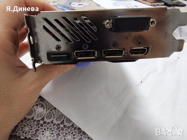 Видиокарта Gigabyte GV-RX570 4GB , снимка 5 - Видеокарти - 43440285