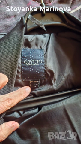 Стилно черно дамски яке