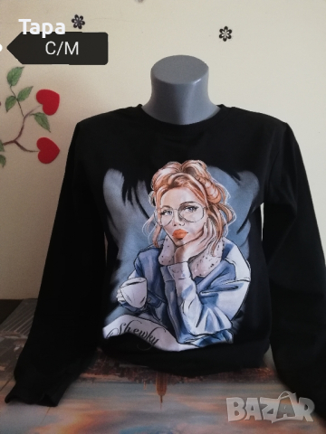 Дамска блуза , снимка 1 - Блузи с дълъг ръкав и пуловери - 44881458