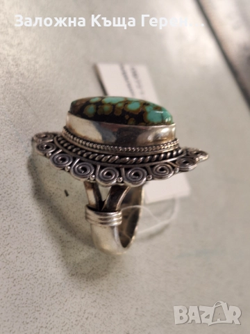 Сребърен пръстен 12гр, снимка 4 - Пръстени - 52910033