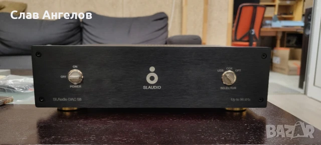 Продавам качествен DAC - SLAudio DAC58, снимка 2 - Ресийвъри, усилватели, смесителни пултове - 50940328