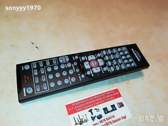 andersson r2 receiver/audio remote внос sweden 0106211621, снимка 2 - Други - 33070368