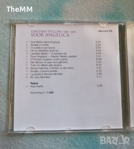 Puccini - Suor Angelica, снимка 3 - CD дискове - 44019016