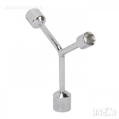 КЛЮЧ ЗА ГУМИ 14ММ,17ММ И 19ММ - 2599, снимка 2 - Аксесоари и консумативи - 36592295