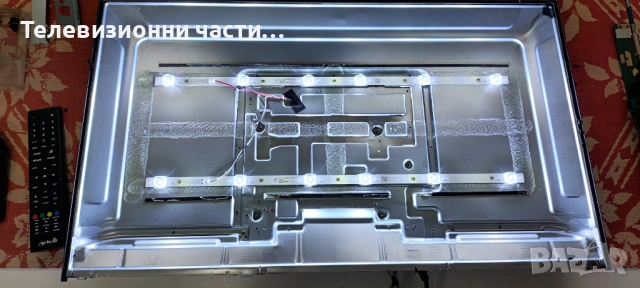 Arielli LED-32N215T2 SMART със счупен екран CV320H2-F01/TP.SK516S.PB818(T)/JL-010-D32030601-02S V1, снимка 8 - Части и Платки - 53279731