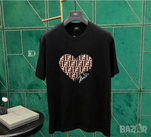 дамски тениски chanel fendi celine, снимка 7 - Тениски - 51302692