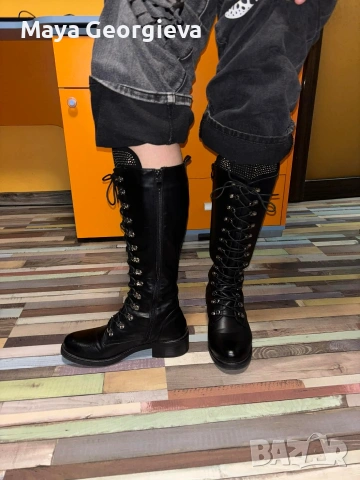 Дамски ботуши, снимка 3 - Дамски ботуши - 53276358