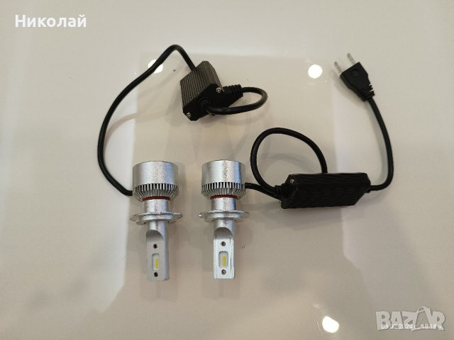 LED крушки за автомобил Osram H7, 18W, 12V, + компенсатори за грешки