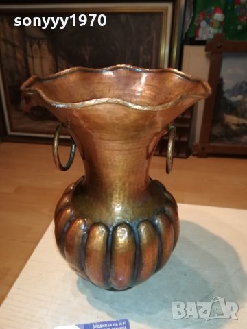 КРАСИВА ВАЗА ВНОС ФРАНЦИЯ 0811211659, снимка 8 - Антикварни и старинни предмети - 34737435