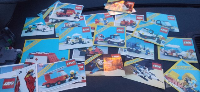 Vintage lego сетове 1978-1987 !!!, снимка 10 - Конструктори - 39578637