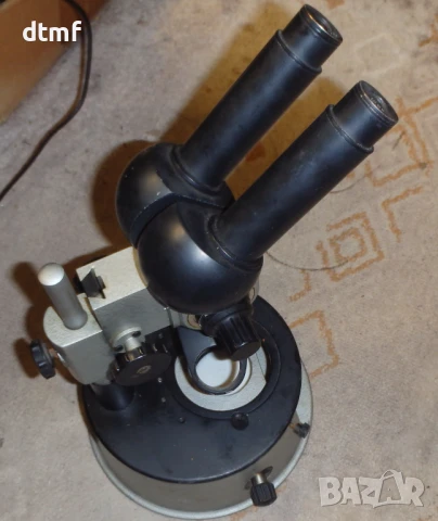 Руски стерео микроскоп МБС-1, снимка 4 - Други инструменти - 50621304