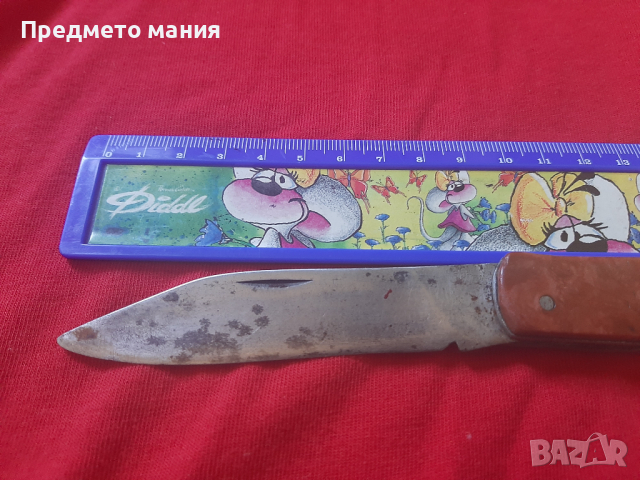 Старо дожбно ножче ножка нож , снимка 2 - Ножове - 44859911