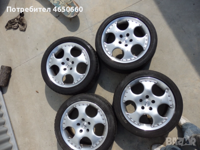17 цолови алуминиеви джанти 5х112, снимка 2 - Гуми и джанти - 52537651