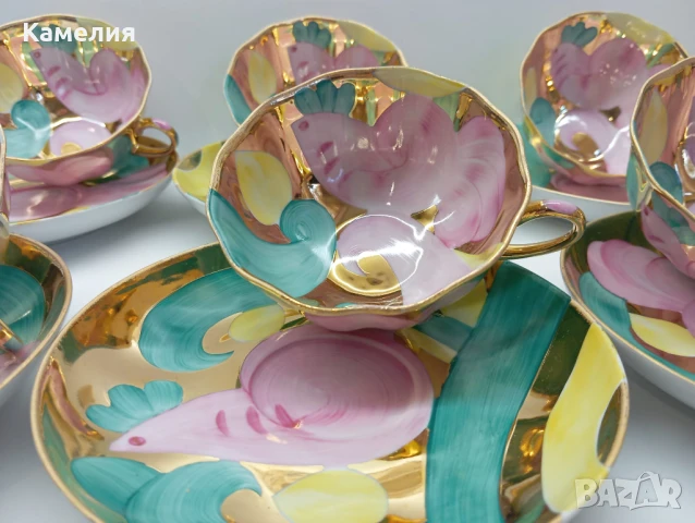 Руски порцелан , снимка 6 - Чаши - 50914709