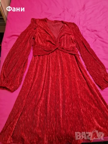 Официална нова червена рокля , снимка 3 - Рокли - 51168434