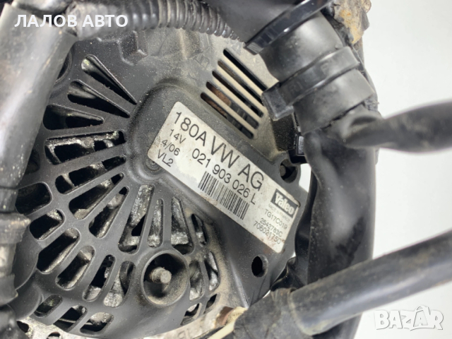Генератор Алтернатор Фолксваген 1.9 ТДИ Alternator Generator Vw 1.9 TDI BLS 021903026L (05-11)г., снимка 4 - Части - 53246136