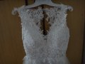 Булчинска/Сватбена рокля -  Официална/Елегантна бяла рокля, снимка 8