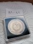 Сребърна, юбилейна монета М11, снимка 4
