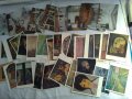 Диплянки пълни с картички от художници от цял свят запазени пълен комплект за ценители, снимка 14