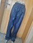 Тъмно син мъжки тънък ски панталон шушляк М, снимка 1 - Спортни дрехи, екипи - 35089860