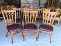 Комплект от 6 трапезни стола , снимка 1