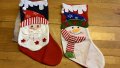 Нови 2 броя големи Чорапи Украса Декорация Коледа Празници, снимка 7