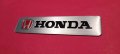 HONDA-алуминиева табелка, снимка 4