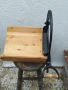 Немска дървена   ретро гилотина , снимка 1