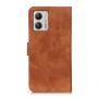 Motorola Moto G53 5G KHAZNEH Retro Style Wallet Кожен Калъф и Протектор, снимка 6