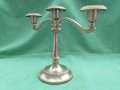 Посребрен свещник за 3бр свеши, снимка 7