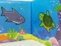 НОВИ! Мека книжка за баня Морски приятели , снимка 5