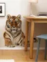 Тигър самозалепващ стикер лепенка за стена мебел за детска стая, снимка 1