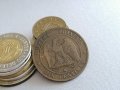 Mонета - Франция - 10 сентима (Наполеон III) | 1861г., снимка 1 - Нумизматика и бонистика - 43061532