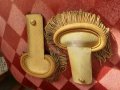 Стари френски еполети пагони златна сърма, снимка 1 - Антикварни и старинни предмети - 35210996