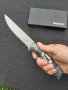 Сгъваем фосфоресциращ нож,дамаска стомана с гравирана дръжка SWAT, снимка 11