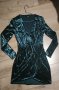 Дамска плюшена рокля, снимка 1 - Рокли - 43114466