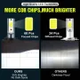 Комплект 2 бр. авто лампи/крушки H4, LED, 6000K, снимка 5